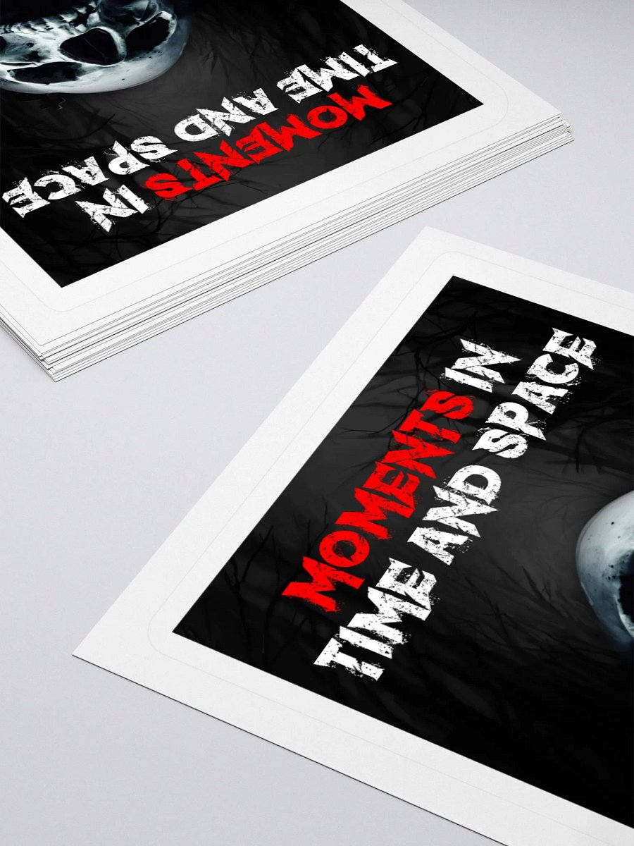 Moments In Time And Space Sticker product image (13)