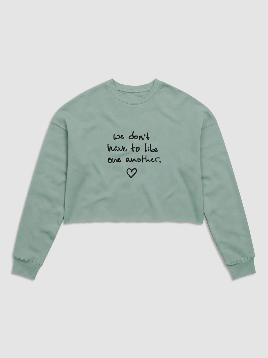 ONE ANOTHER printed cropped crewneck product image (2)