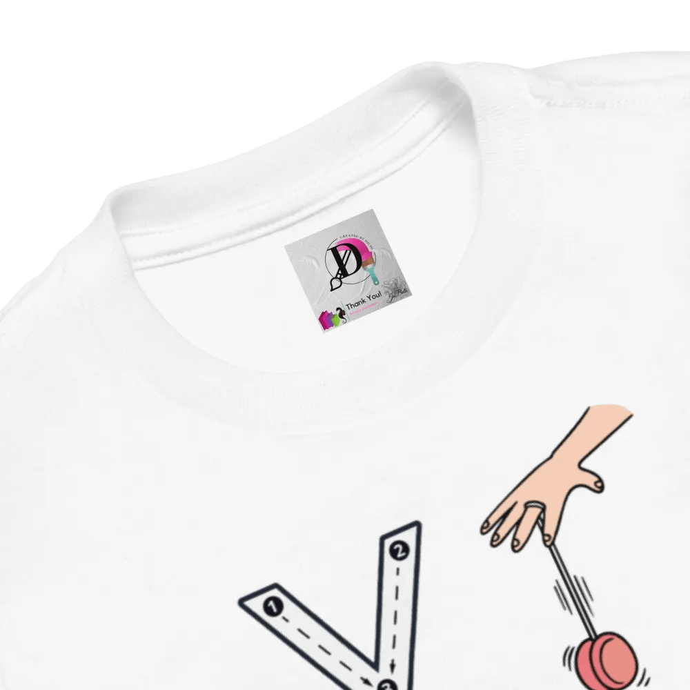 JoBeth Design  White Yy Toddler T-Shirt👚 product image (4)