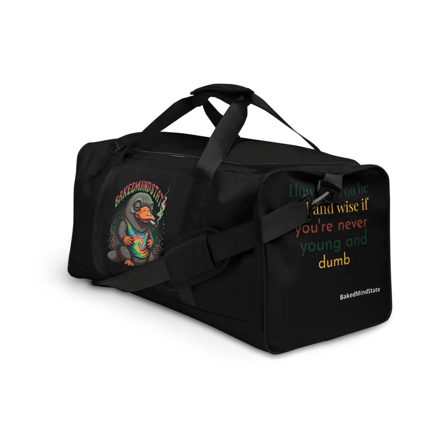 Psychedelic Platypus Duffle Bag product image (10)