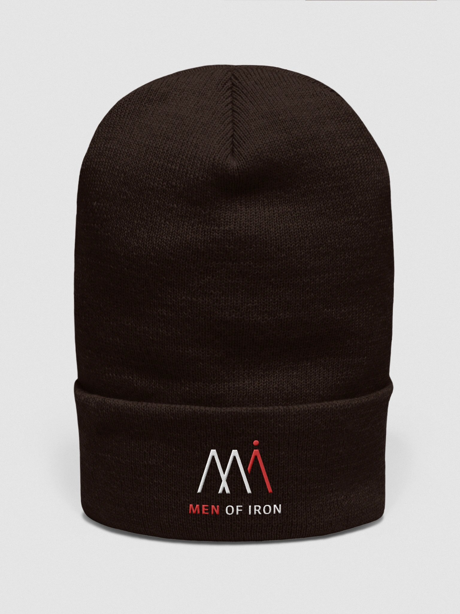 MEN OF IRON Logo Beanie product image (2)