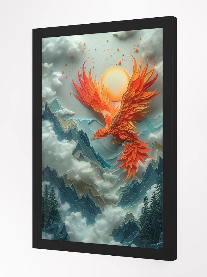 Fiery Awakening - Framed Posters for Elegant Interiors product image (2)