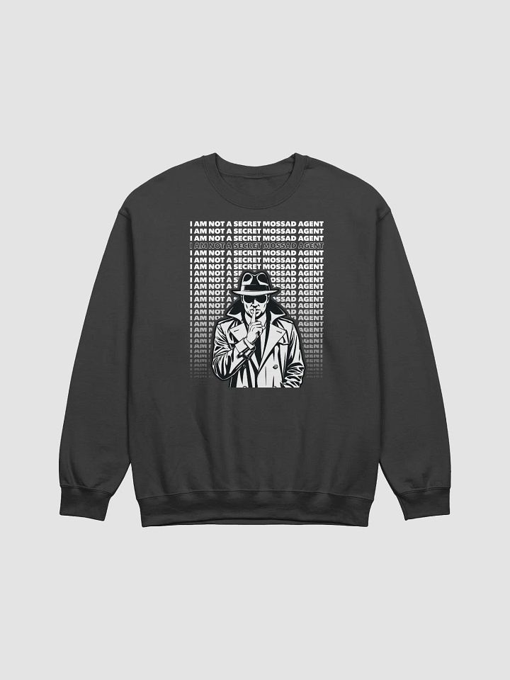Secret Mossad Man Crewneck Sweatshirt product image (2)