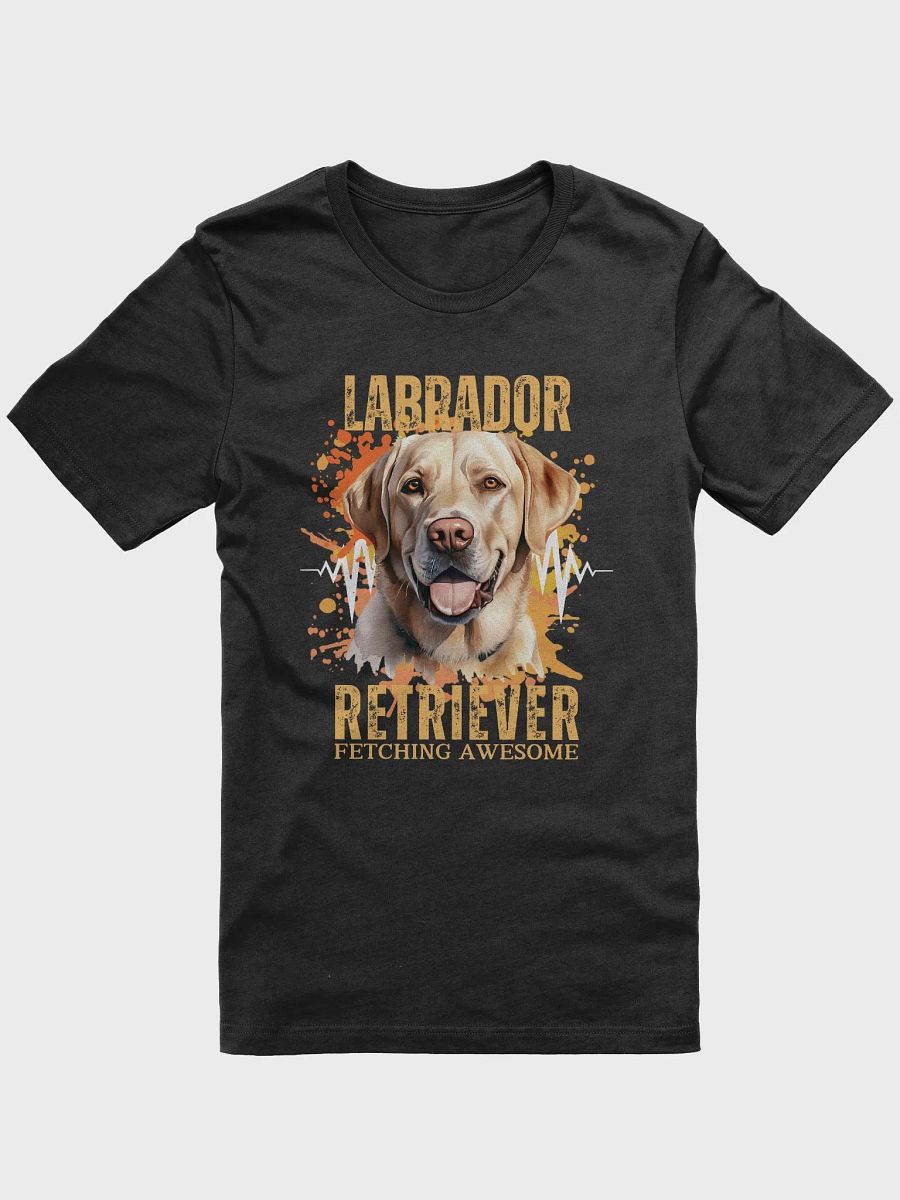 Dark Color Labrador Fetching Awesome Regular T-shirt product image (5)