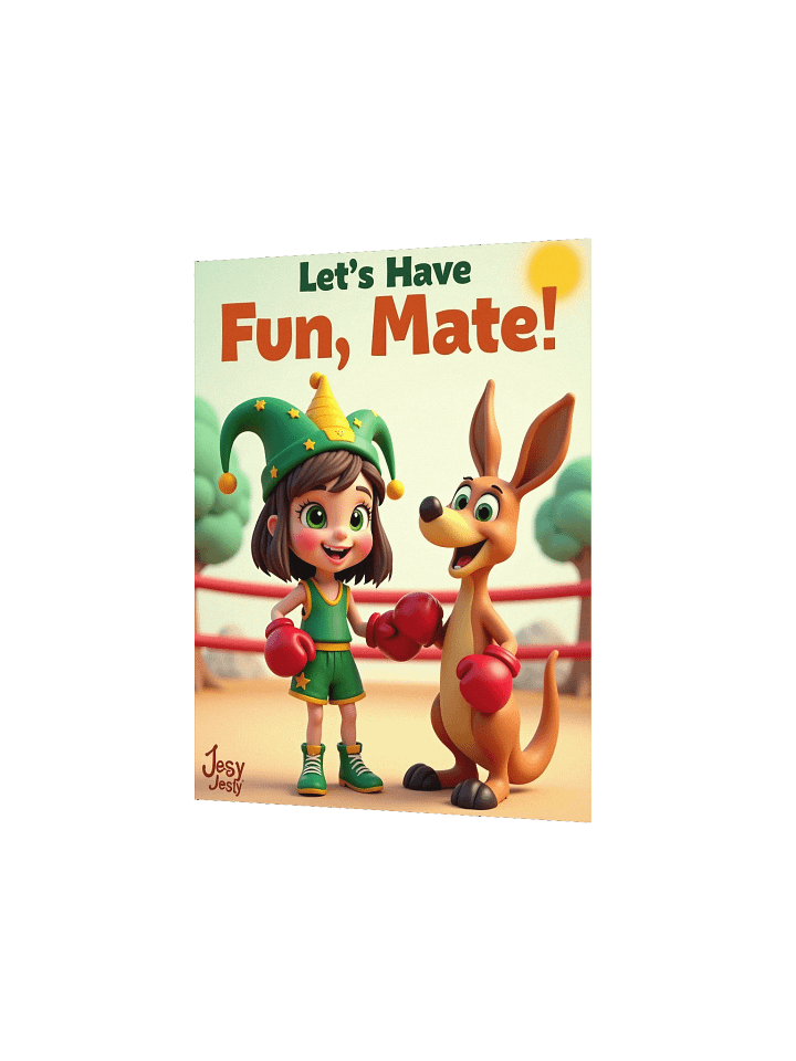 JessyJesty Kangaroo Enhanced Matte Paper Poster product image (2)