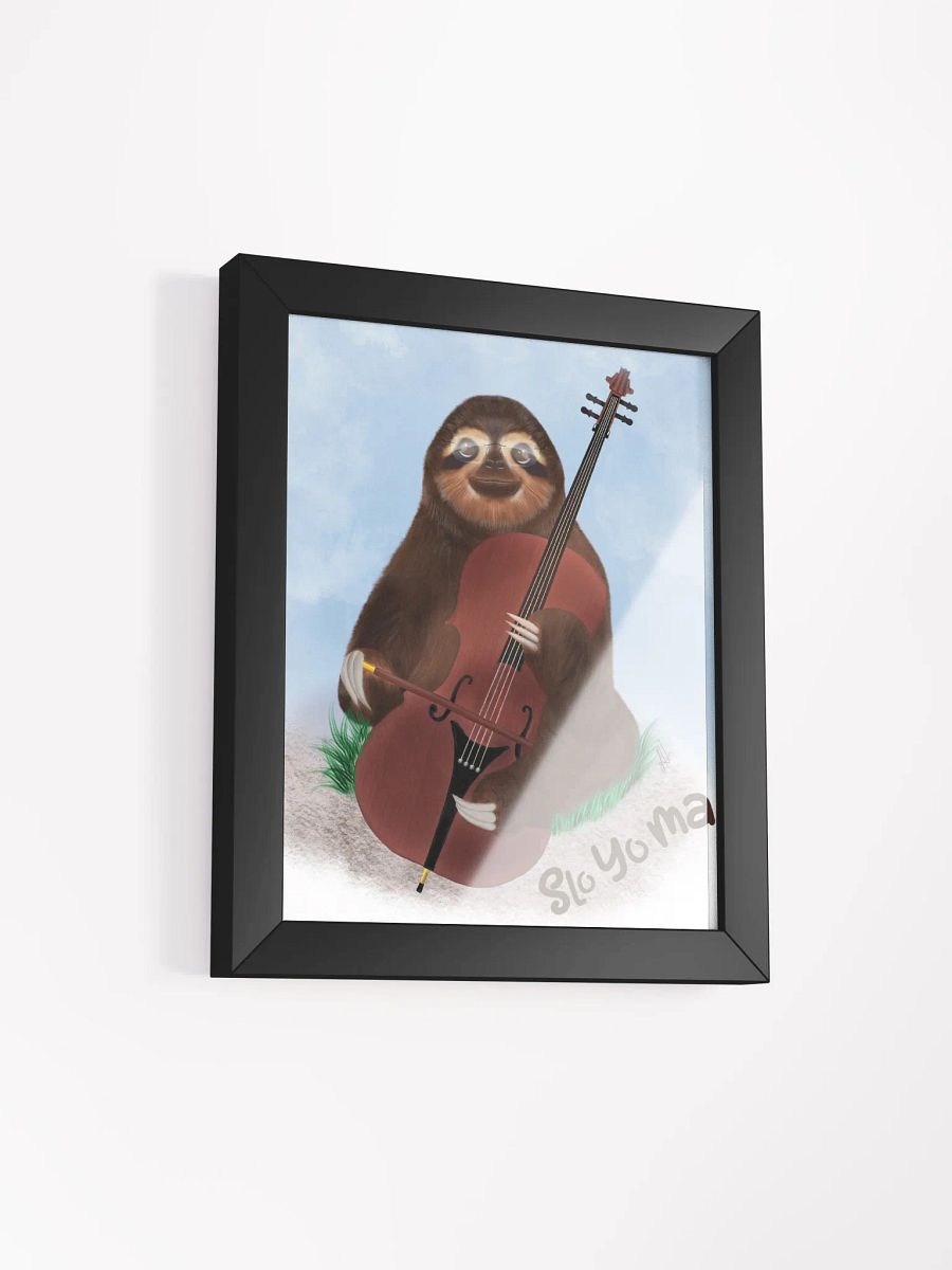 Slo Yo Ma - Sloth Cellist Poster product image (2)