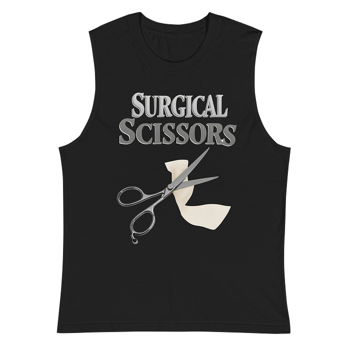 Surgical Scissors Graphic Muscle Tank product image (3)