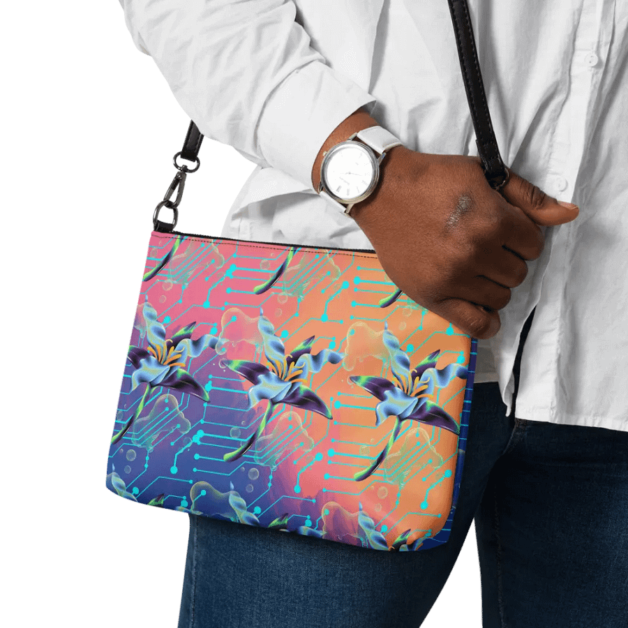 Nature-Tech Fusion Crossbody Bag for fashionable ladies product image (11)