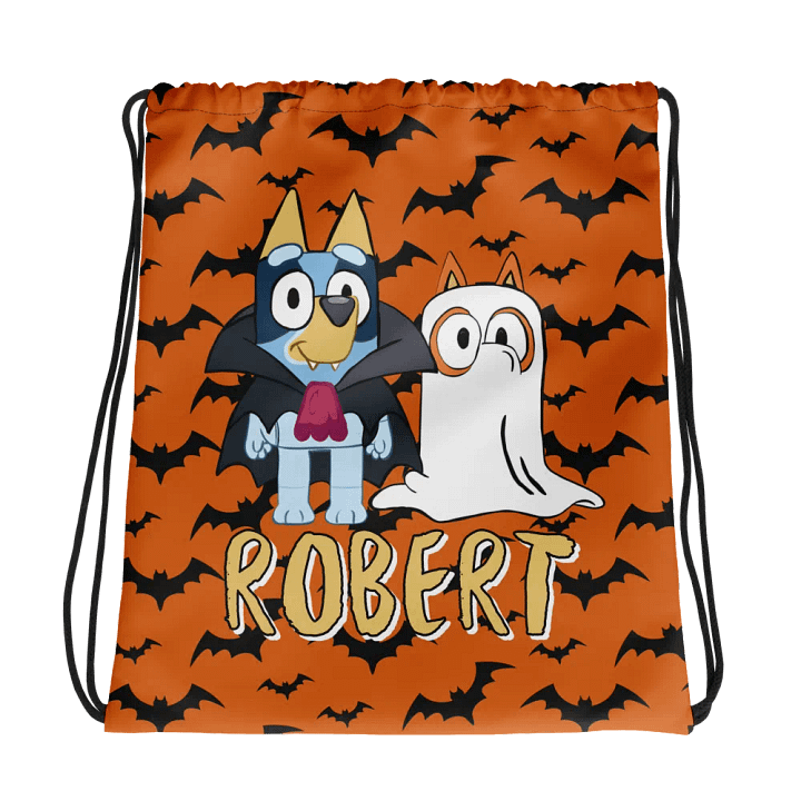 Custom Bluey String Backpack product image (1)