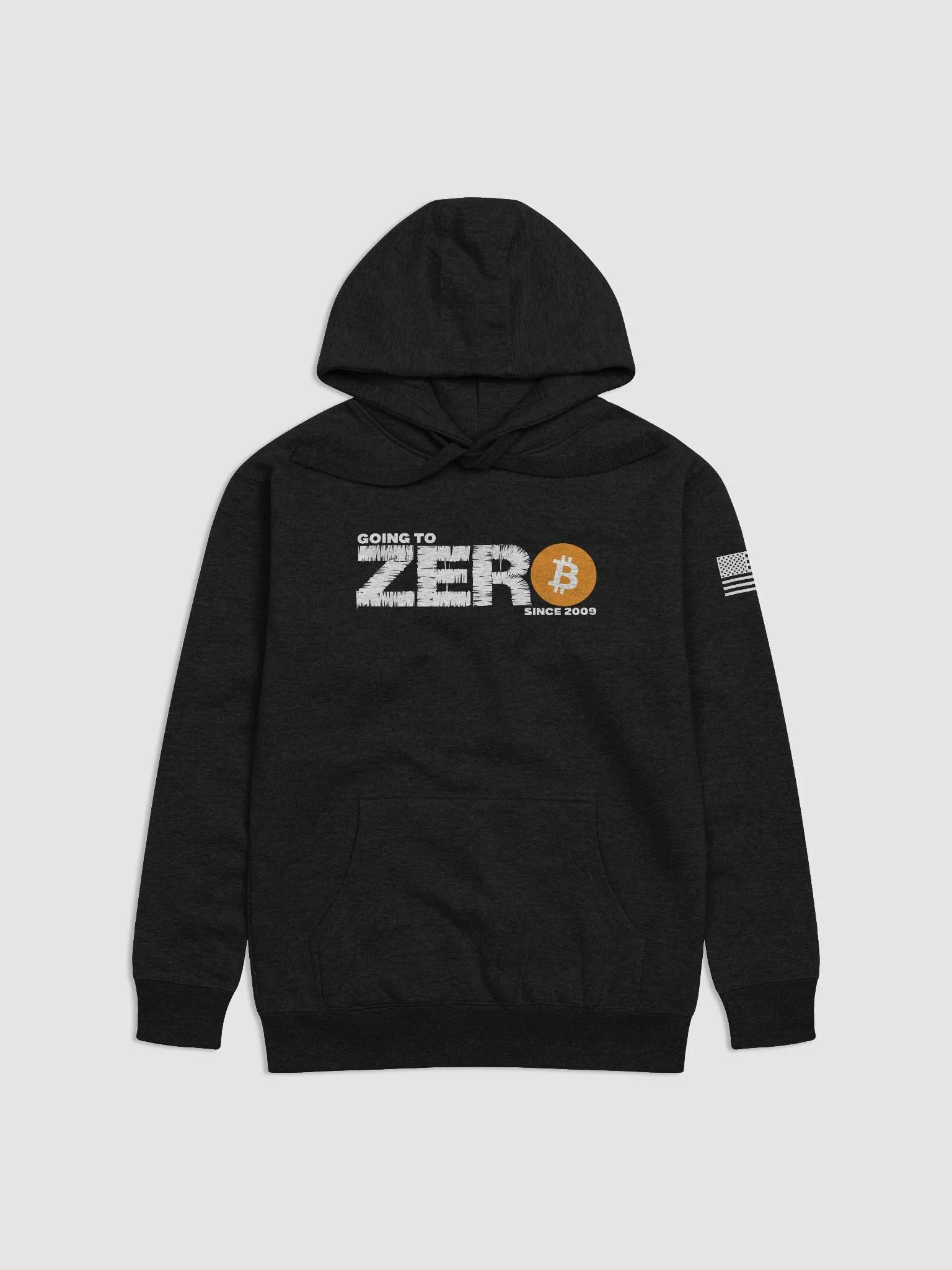 Bitcoin Zero Hoodie w/Flag product image (2)