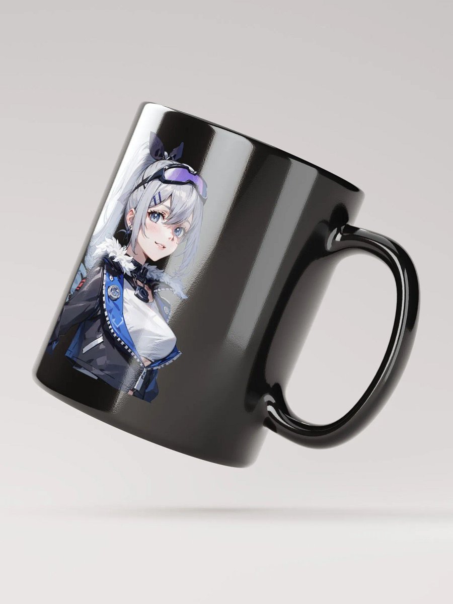 Black Glossy Mug - Silverwolf (Honkai Star Rail) product image (5)