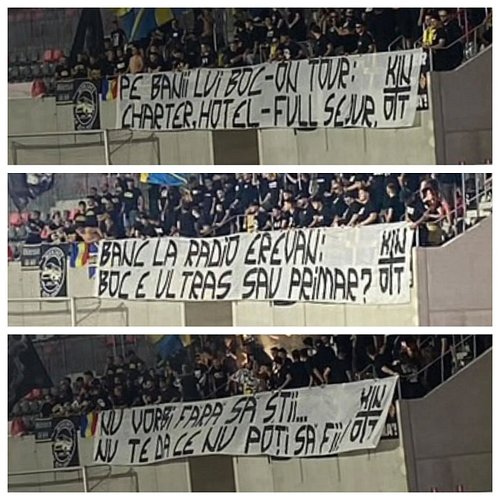 🇷🇴Superliga: Universitatea Cluj - PETROLUL PLOIEȘTI(09.08.2025)

1. „ Pe banii lui Boc on tour: 
Charter, hotel - full sejur”...