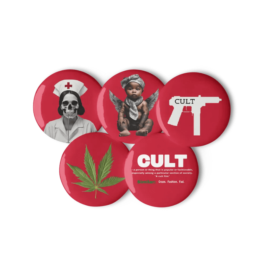 CULT PINS RED product image (4)