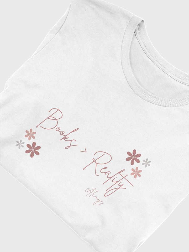 books vs reality shirt product image (1)