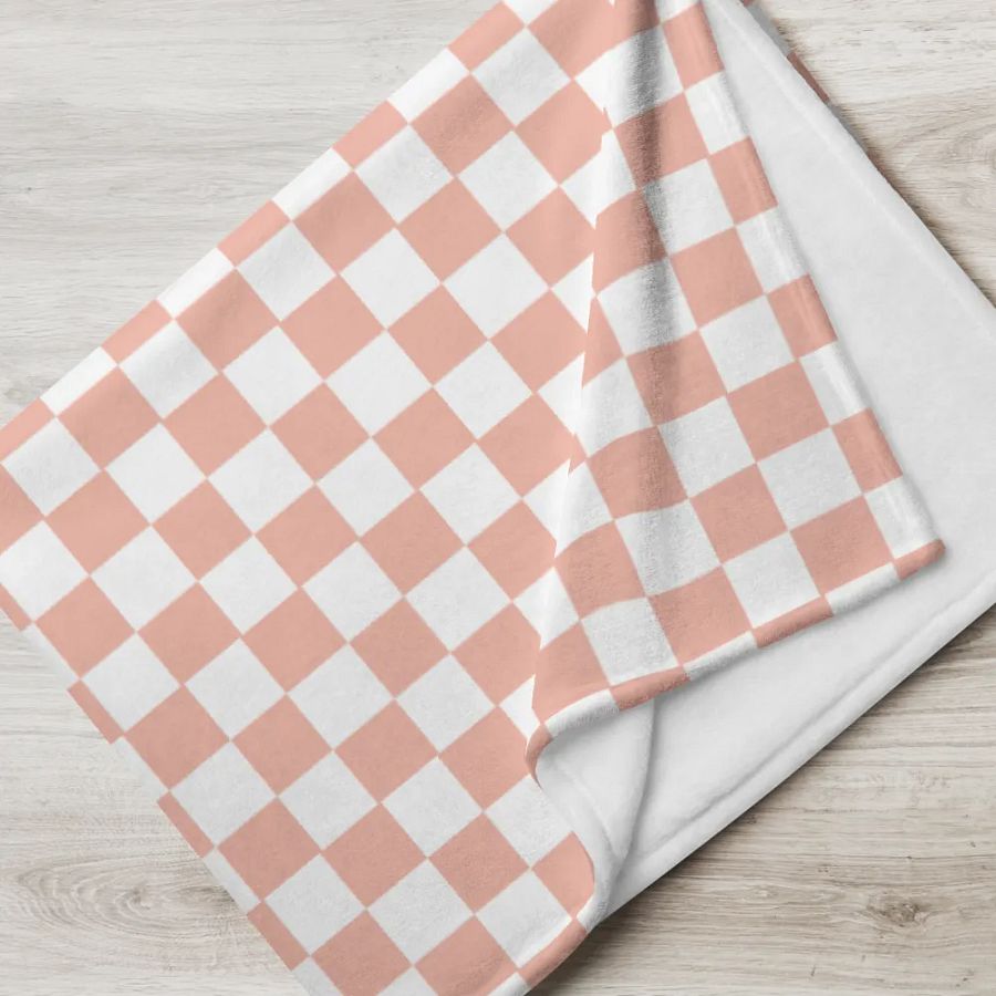 Checkerboard Dream Throw Blanket product image (17)