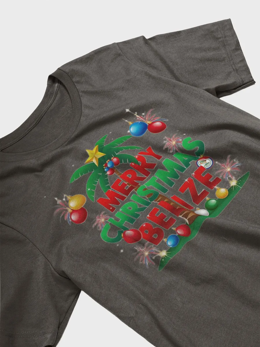 Tropical Belize Christmas T-Shirt product image (28)