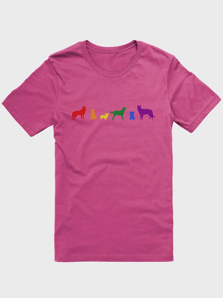 Rainbow Pride Dogs Women's Shirt product image (6)
