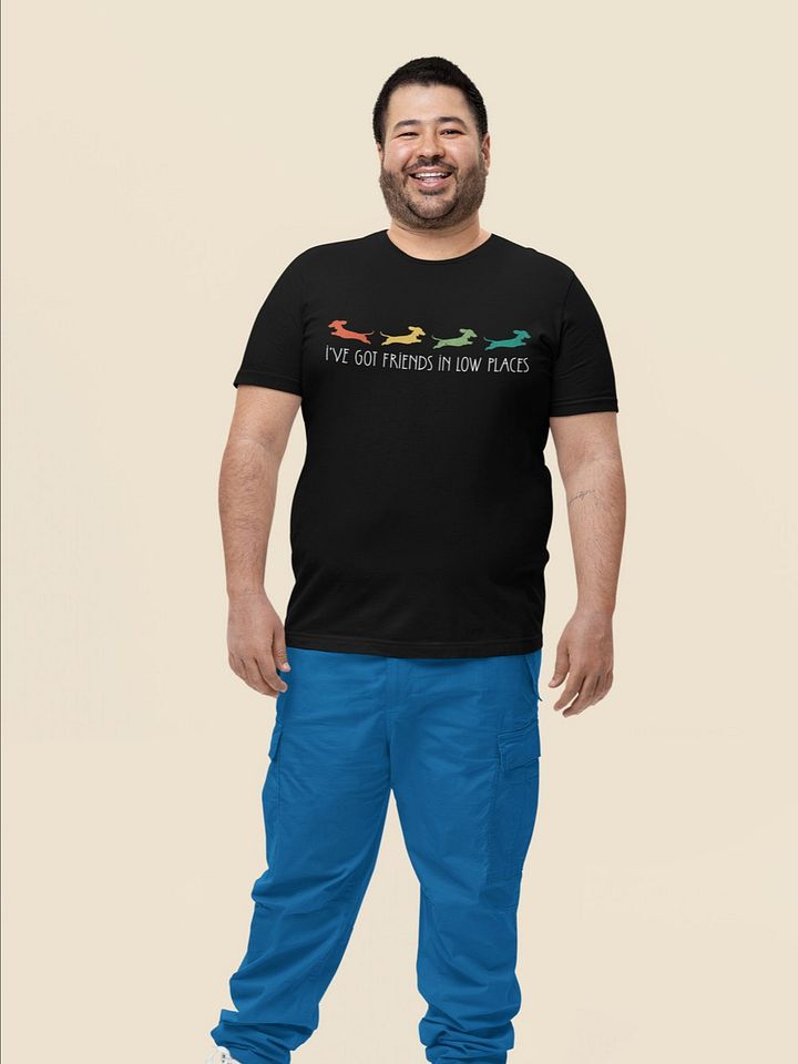 Friends in Low Places Dachshund TShirt product image (2)