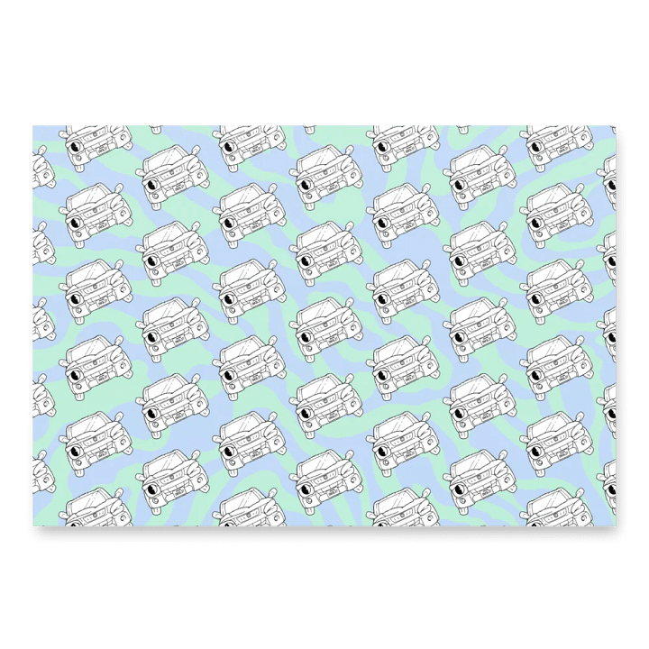Rubberhose Full Crew Wrapping Paper Sheets product image (1)