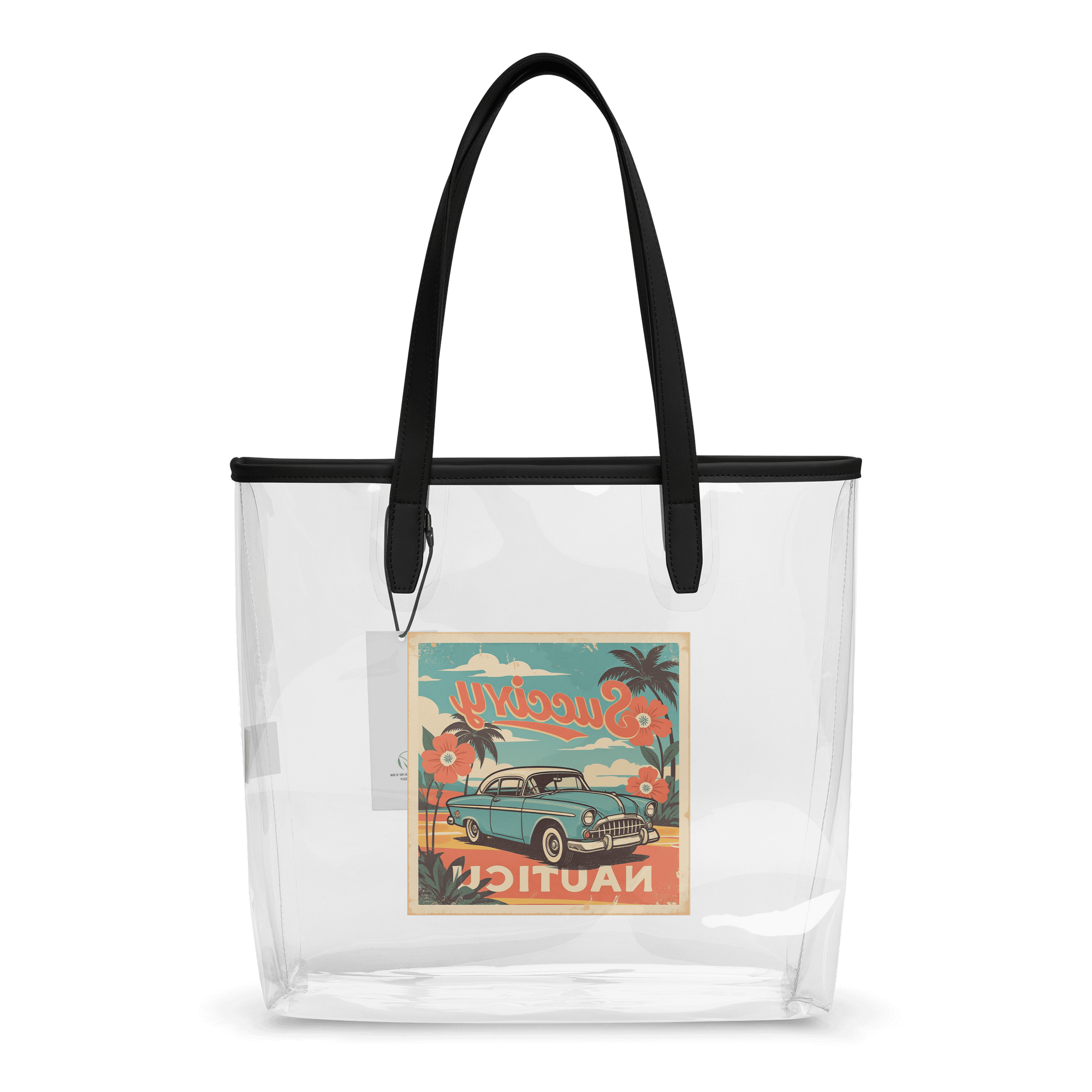 Succivy Nautic Retro Clear Tote product image (2)