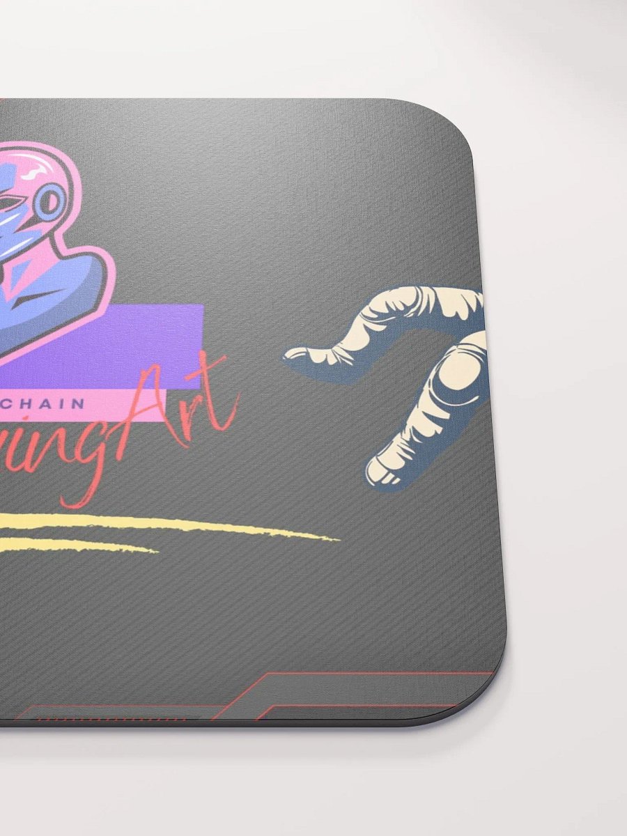 Futuristic StreamingArt Blockchain Mouse Pad product image (5)