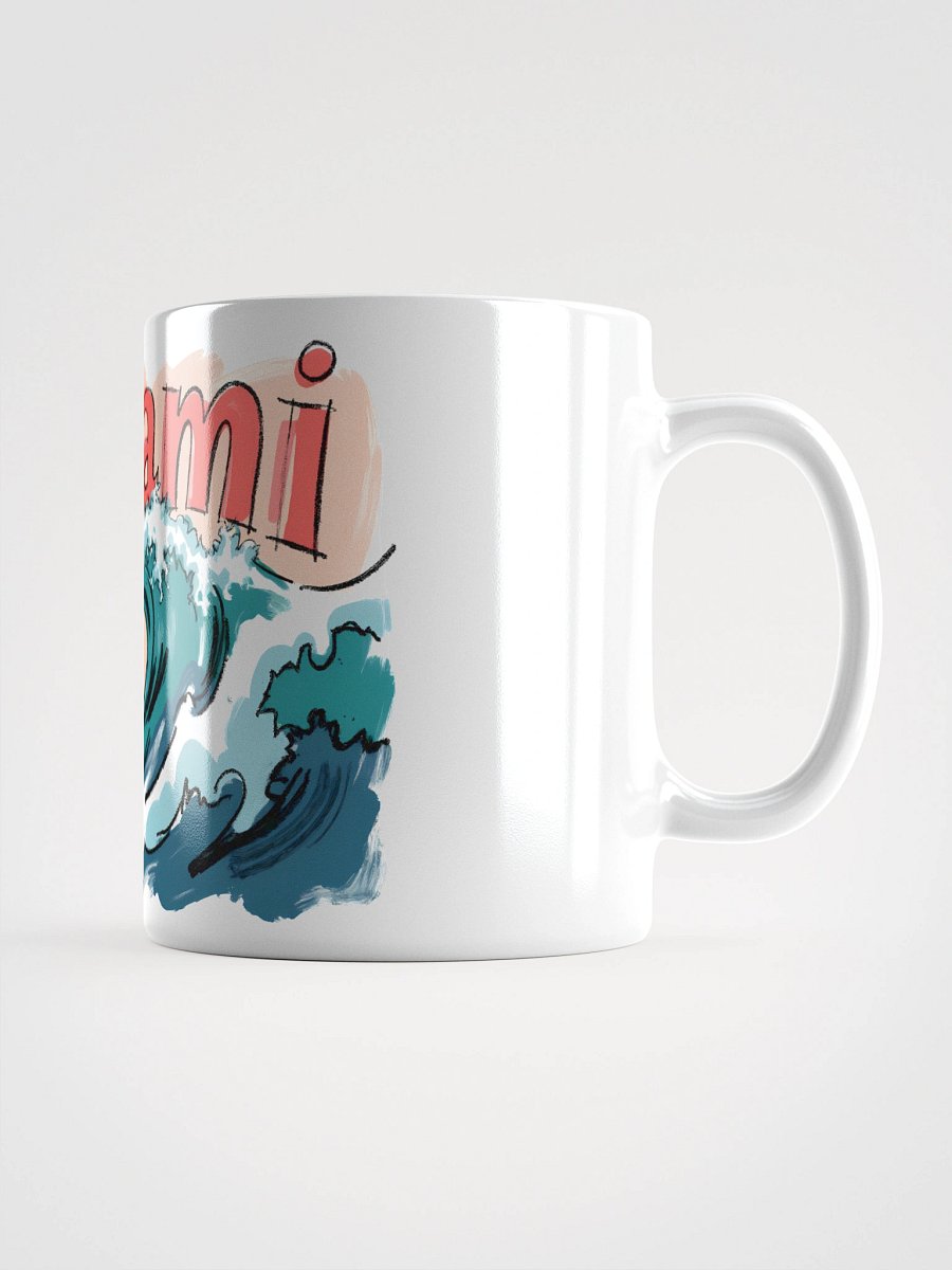 Tsunami Warning Glossy Mug product image (2)