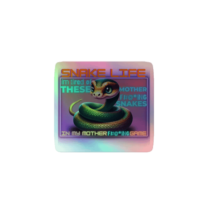 snake life sticker product image (1)