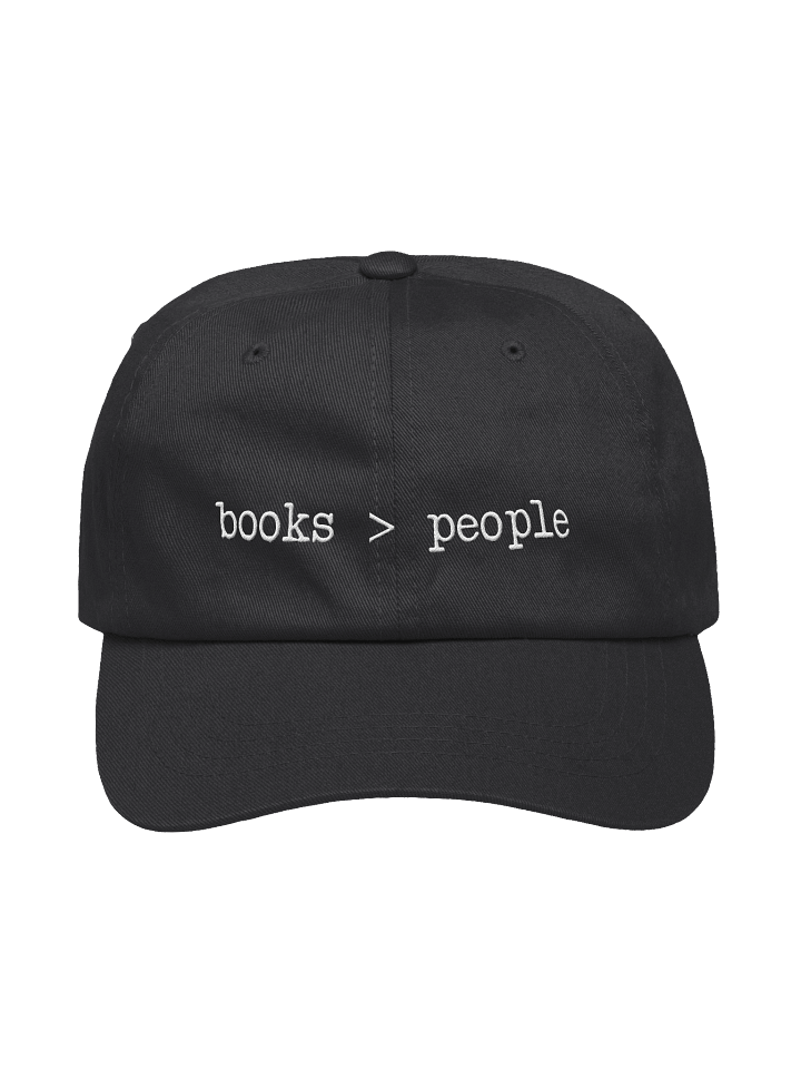 Books Over People Classic Dad Hat product image (1)