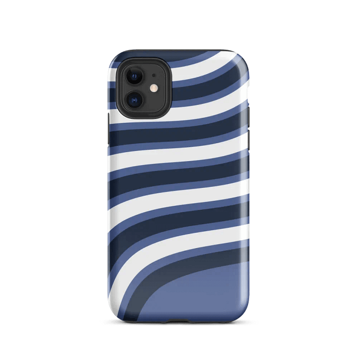 Ethereal Blue Waves iPhone® Tough Case product image (47)