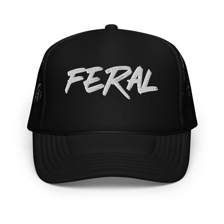 Feral - Embroidered Trucker Hat Cap product image (1)
