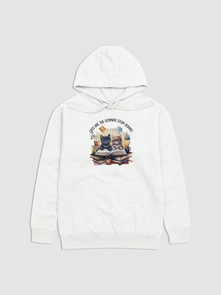 Cozy Kittens Reading Hoodie product image (1)