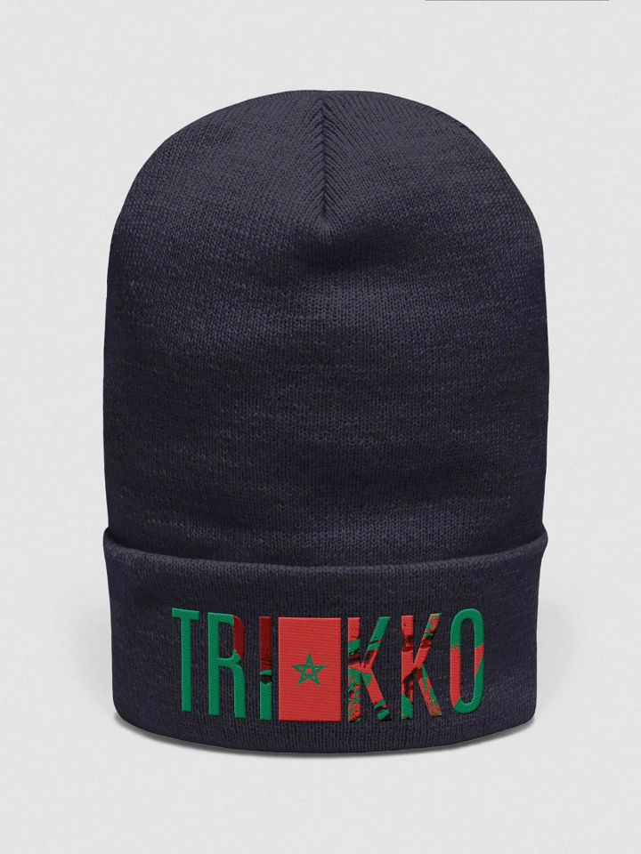 Moroccan Star Cuffed Beanie Maroc Albanie unit product image (2)