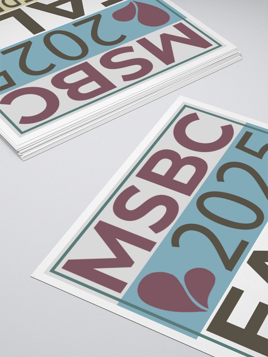 Limited Edition MSBC Conference Sticker product image (4)