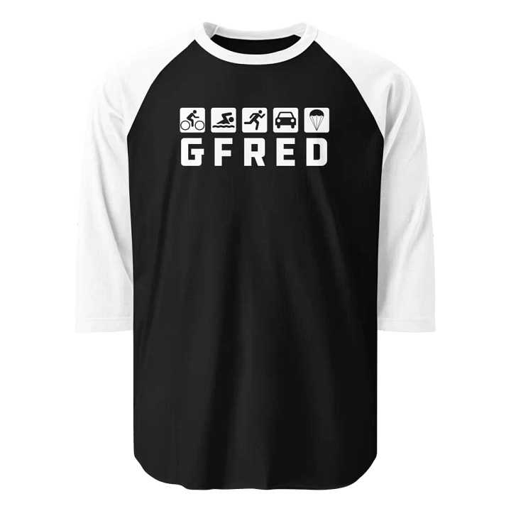Gfred Logo Baseball Tee product image (2)