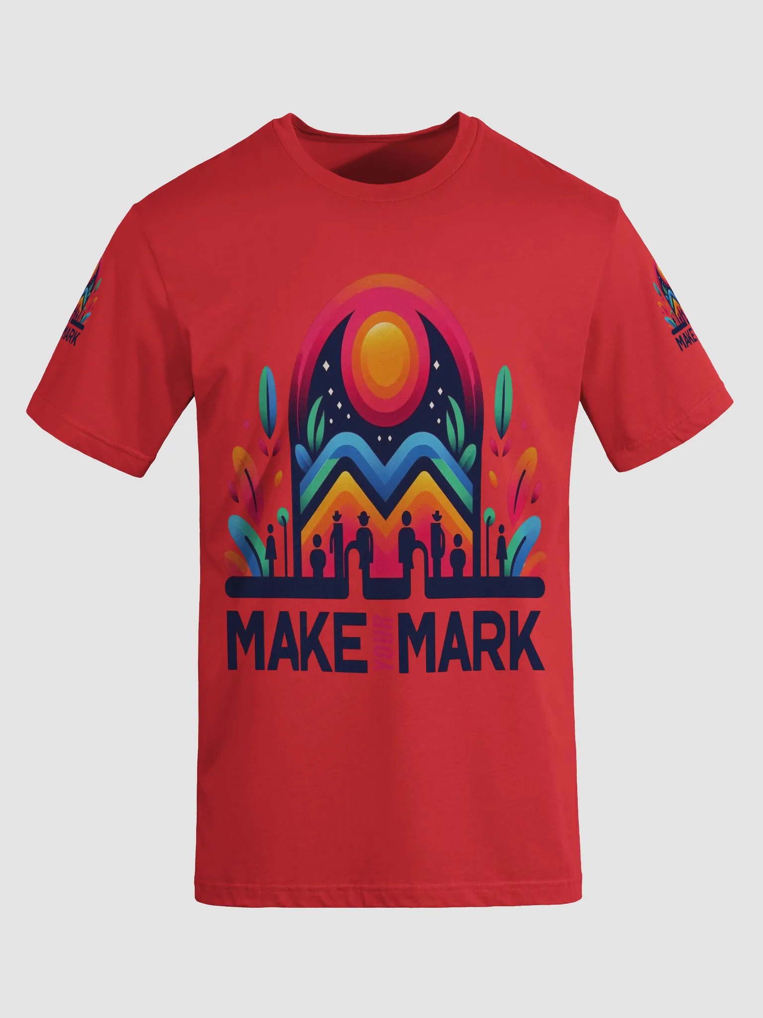 Radiant Sunburst Mountains T-Shirt product image (13)