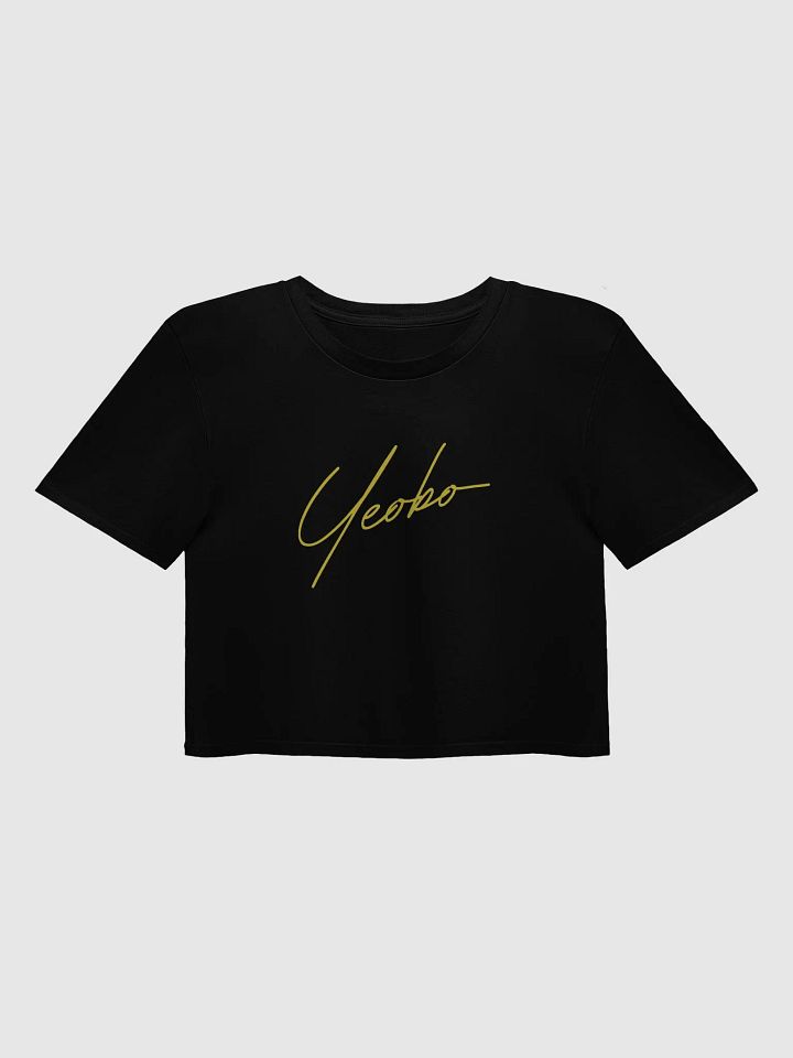 Signature Black Yeobo Crop Top product image (2)