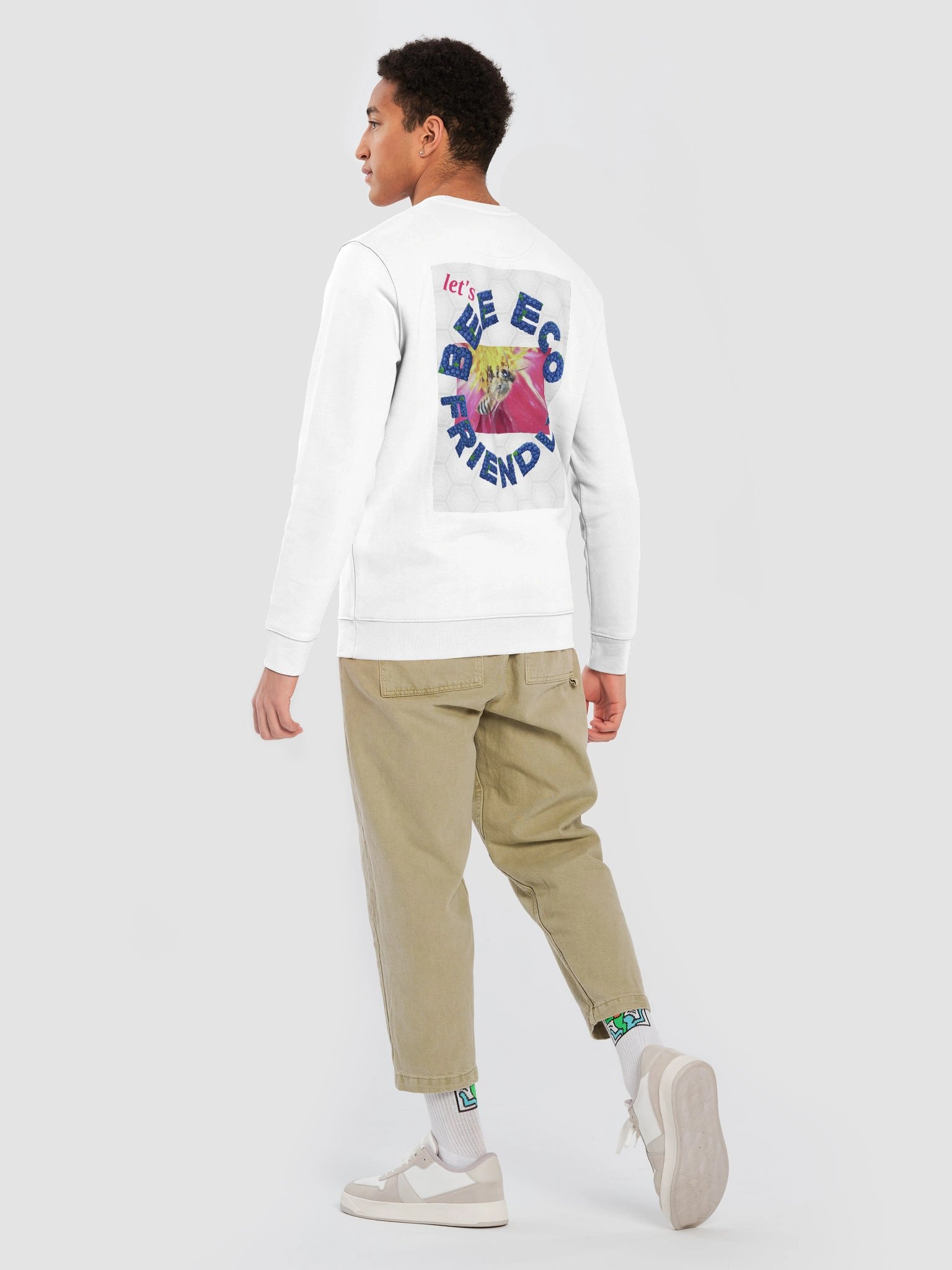 Let's Bee Eco-Friendly-Sweatshirt product image (3)