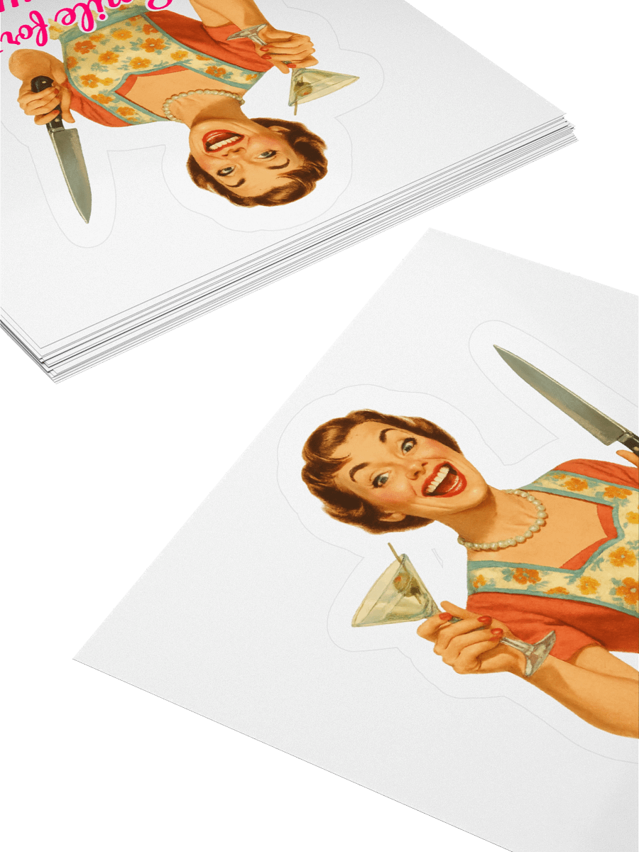 Smile For The Misogynist Sticker product image (10)