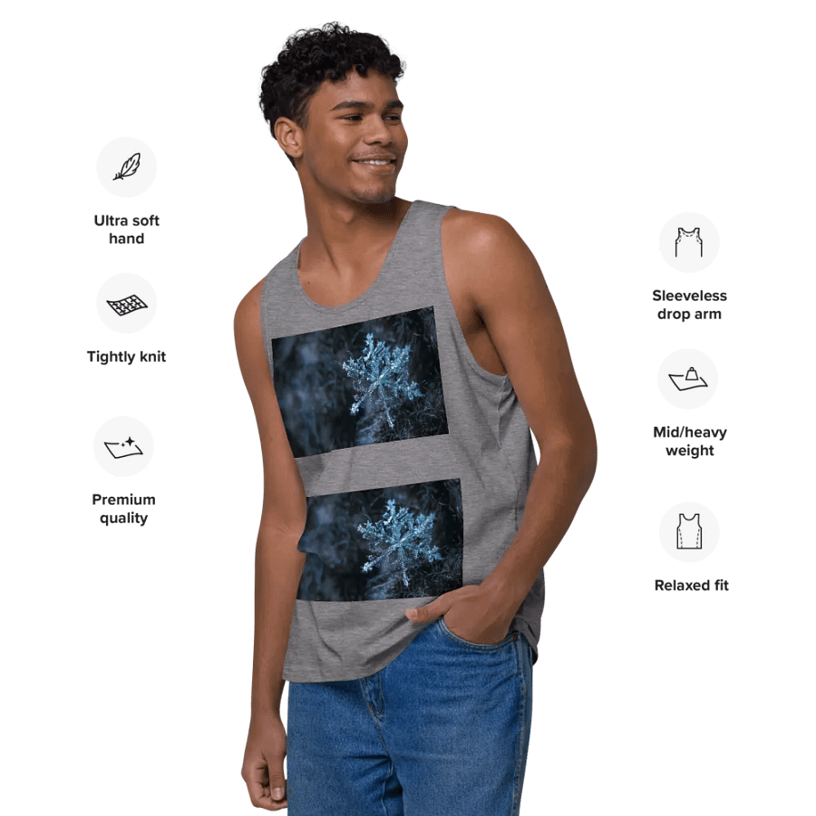 snowflake tank top product image (57)