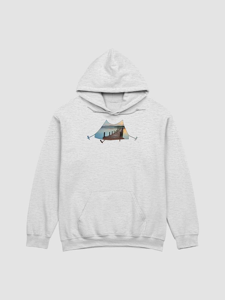 Camp, Relax, Reflect Hiking, tent, outdoors, camping, relaxing, bridge, adventure, away from home, nature, travel, mountain, forest, wild, trees, sunset, retro, souvenir, distressed. product image (1)