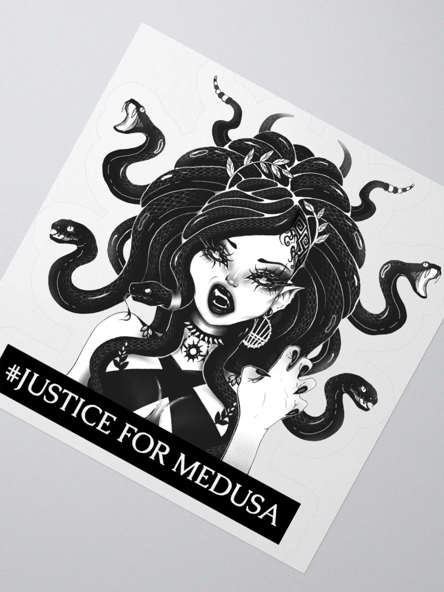#JusticeForMedusa Sticker product image (5)