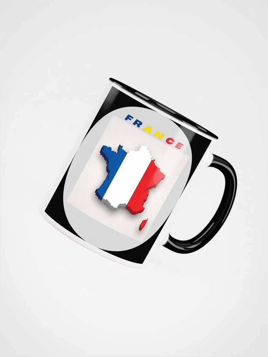 Ceramic Mug with Color Inside France Map product image (4)