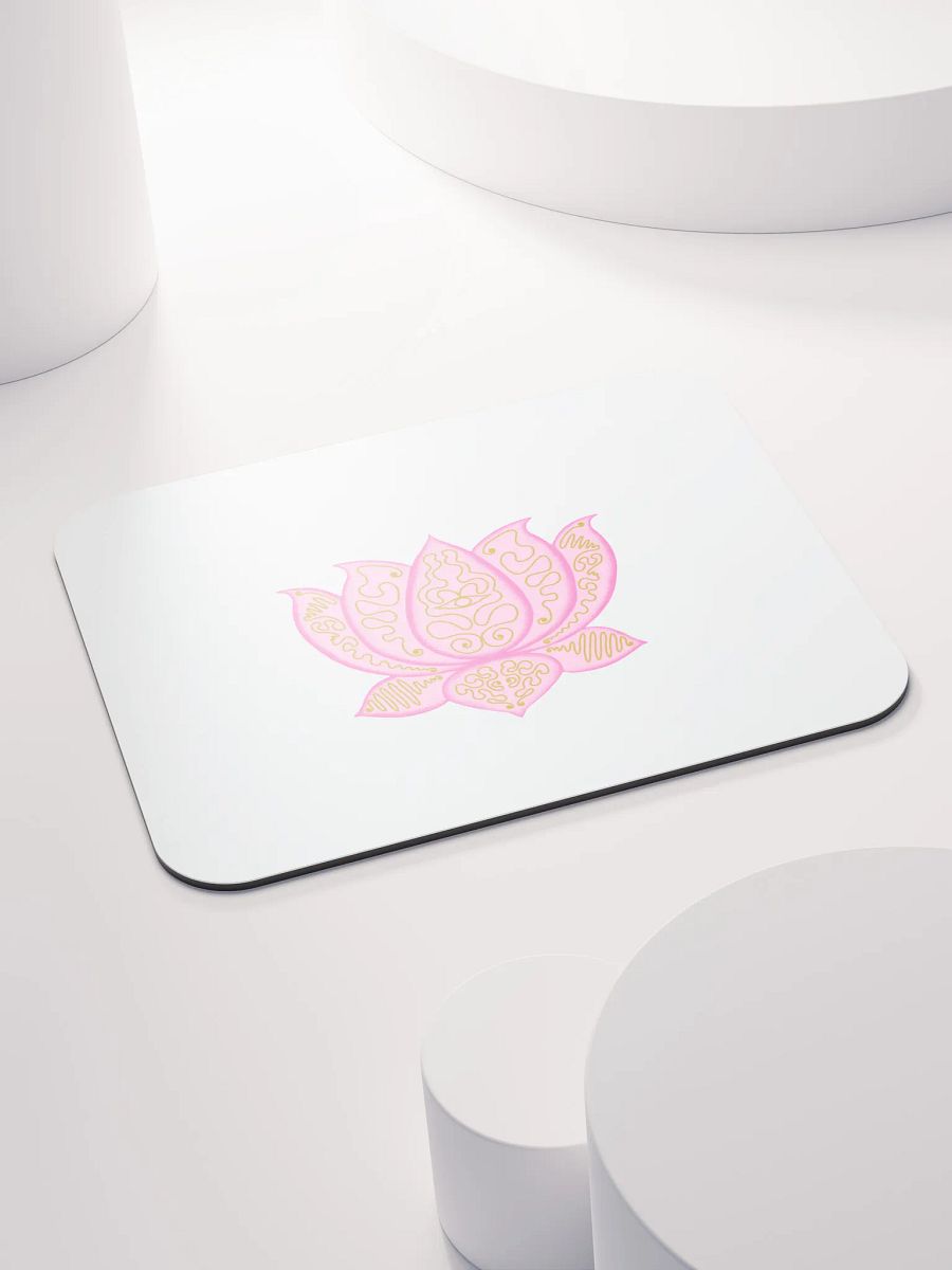 Golden Lotus Mouse Pad product image (4)