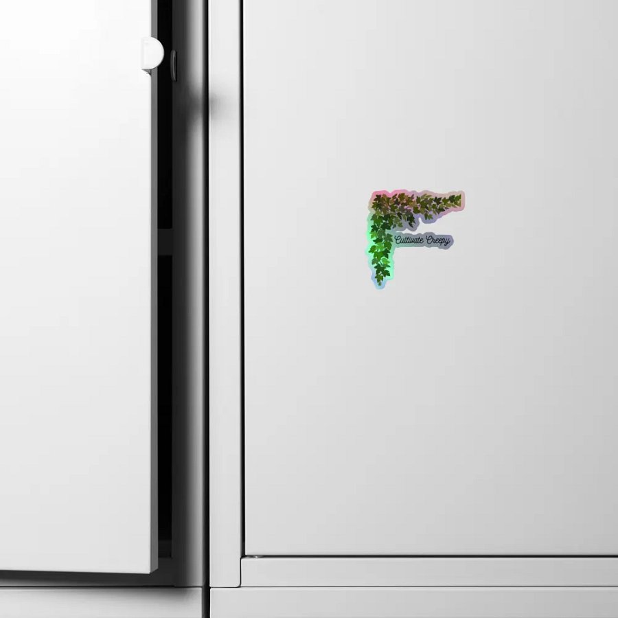 Cultivate Creepy Holographic Sticker product image (6)
