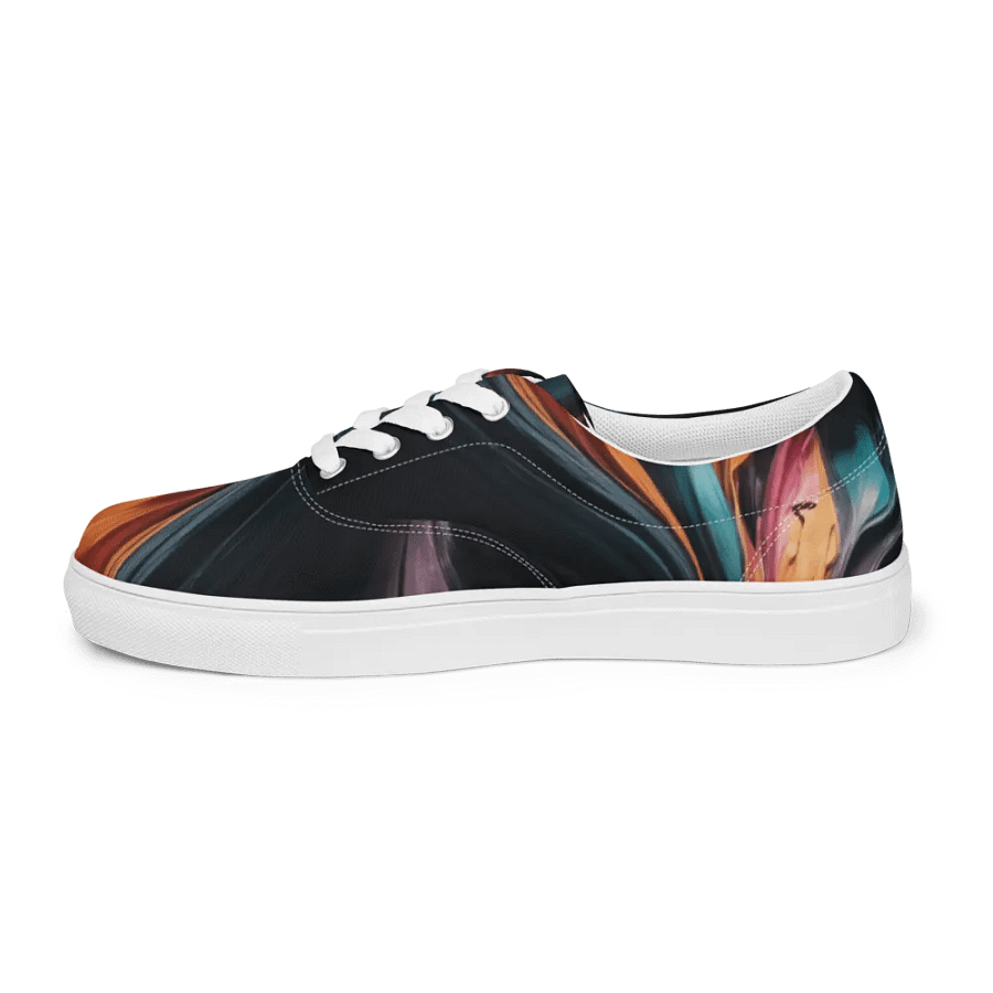 Fluid Motion Lace-Up Canvas Shoes product image (12)