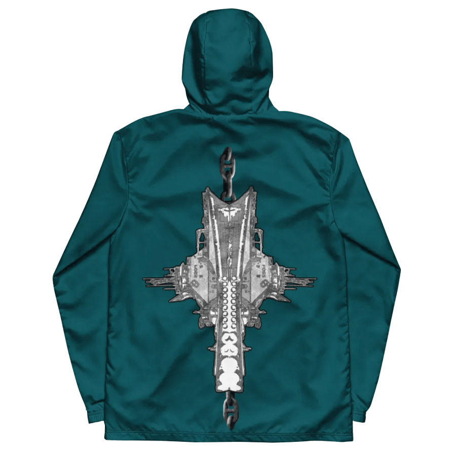 Teal Foss double tug Sketch Windbreaker product image (1)
