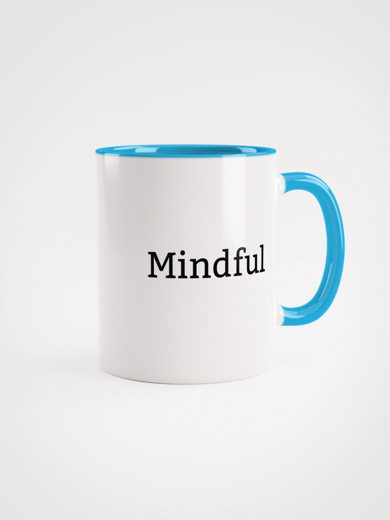 “Mindful” My Vibe Ceramic Mug with Color product image (2)