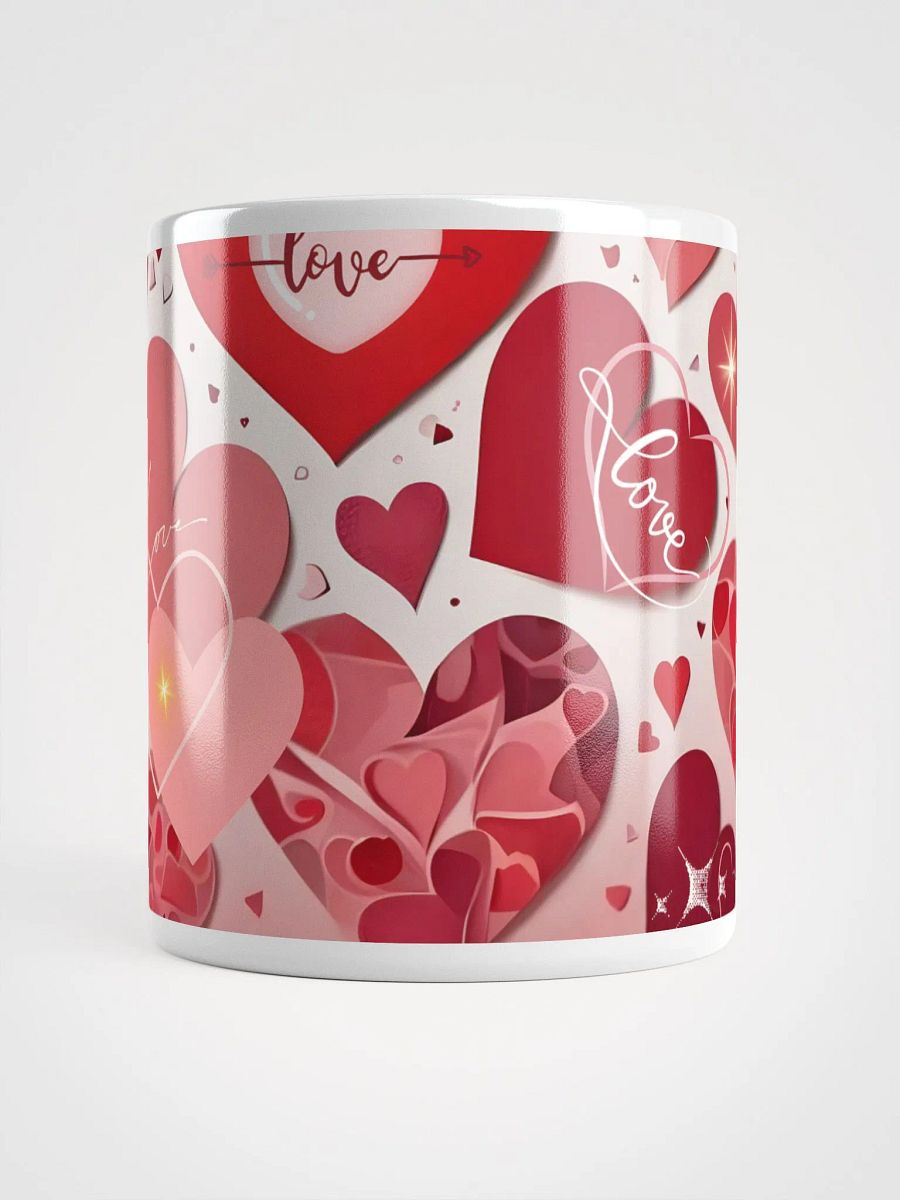 White Glossy Mug Gift for Valentine's Day 11oz, 15oz product image (10)
