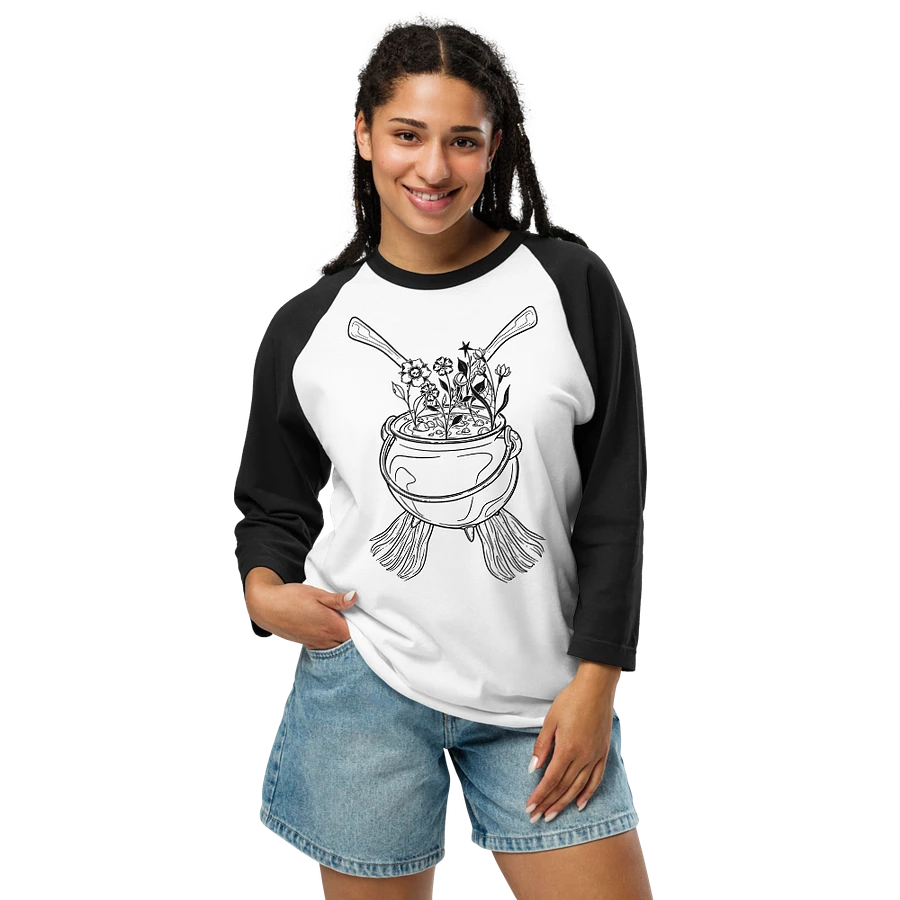 Henbane Coven Crest Fine Jersey Raglan Tee product image (38)