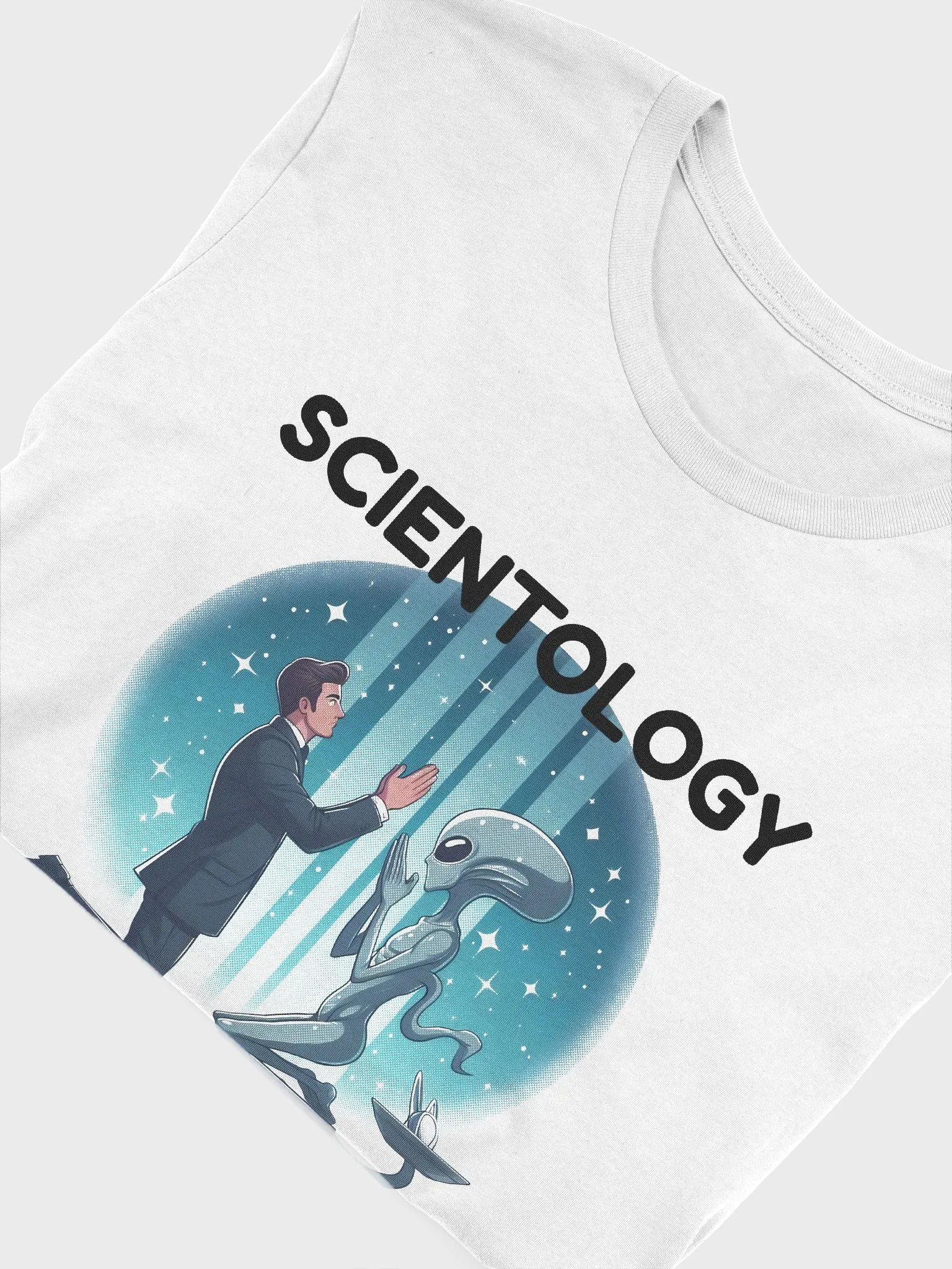 Scientology Worship A Space Alien Tee - Light Colors product image (25)